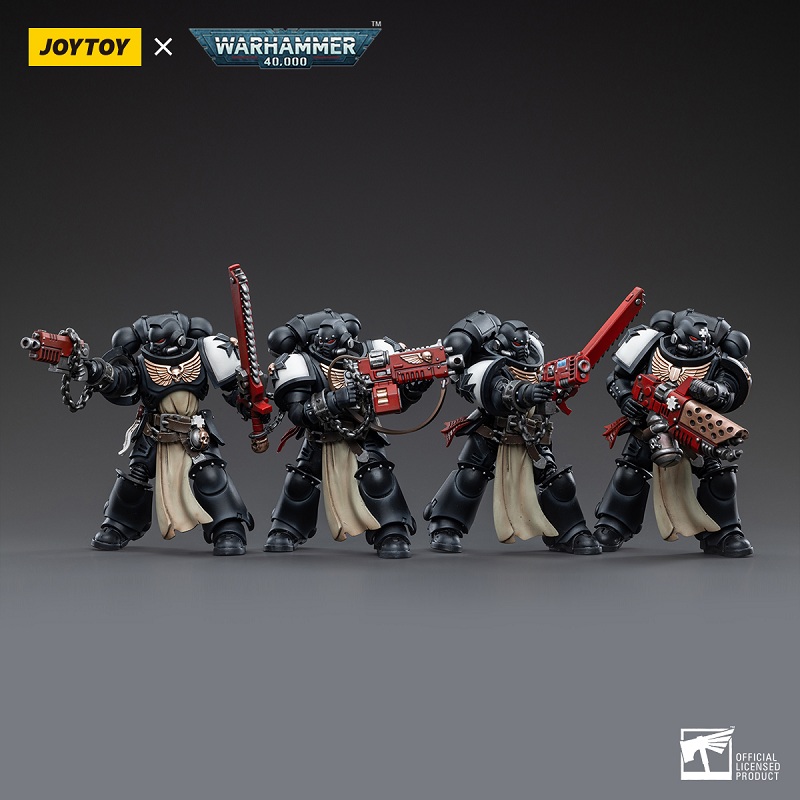 Joytoy Jt Warhammer K Black Templars Primaris Crusader Squad