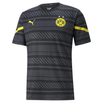 Mens Borussia Dortmund Short Training Jersey Asphelt 2022/23