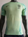 Mens Brazil Pre-Match Short Training Jersey Mint 2022 - Match