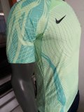 Mens Brazil Pre-Match Short Training Jersey Mint 2022 - Match
