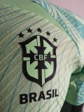 Mens Brazil Pre-Match Short Training Jersey Mint 2022 - Match