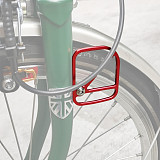 Bicycle Front Fork Cable Housing Bracket Aluminum Alloy Mountain Bike Brake Cable Mud Guard Bicycle Accessories for Brompton US $3 off every $30 spent