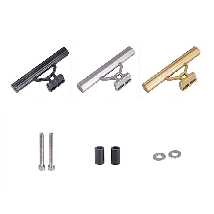 QWINOUT Bicycle Mount Holder Bike Handlebar Extender Aluminum Alloy Bike Handlebar Extension Bracket