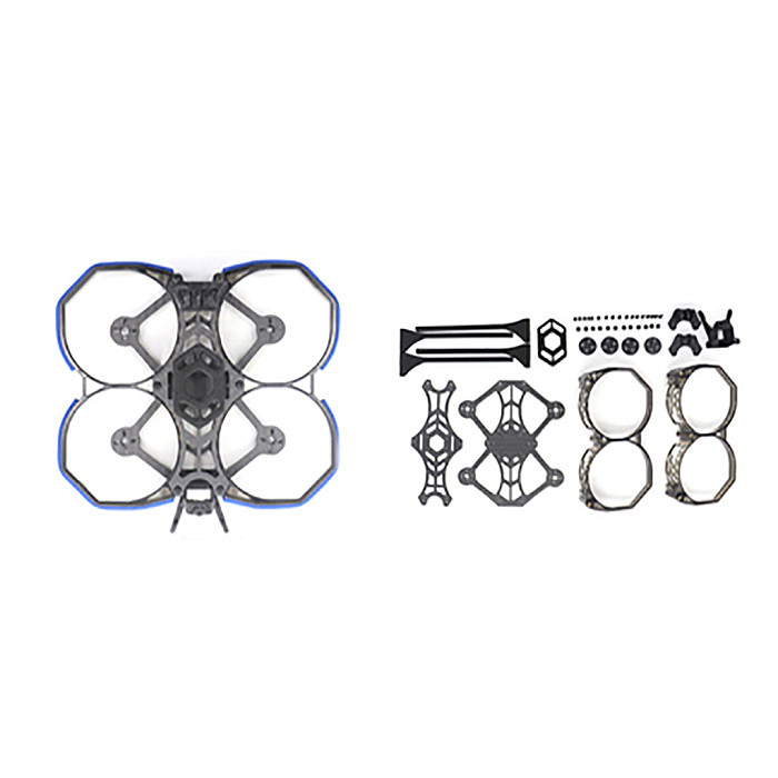 BUTTERFLY 2.5 inch rack HD Carbon Fiber RC Quadcopter Frame Kit Protective Ring for FPV RC Racing Drone