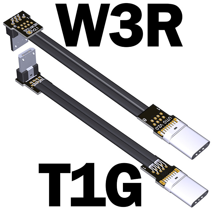 4A USB 2.0 Micro-B To USB-C Male/Female Up/Down Angle 2.0 Data Sync&Charging OTG Extension Cable Micro-B Connector Flat Adapter