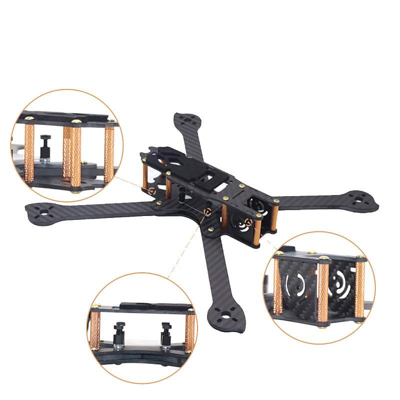 XL7 7-inch traversing machine rack, wheelbase 294mm, suitable for FPV traversing machine