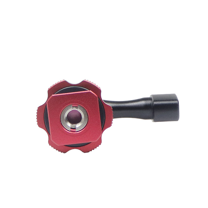 Aluminum Alloy Universal Cold Shoe Adapter Camera Mounting Bracket Holder 1/4 Thread Hole for GoPro10/9/8 for Dji Action 2