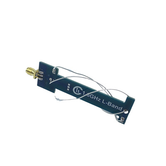 1.6G Four-Arm Helical Antenna 4‑Arm Relay Antenna PCB Quadrifilar Antennas with SMA Male Connector for Outdoor Laboratory Tools