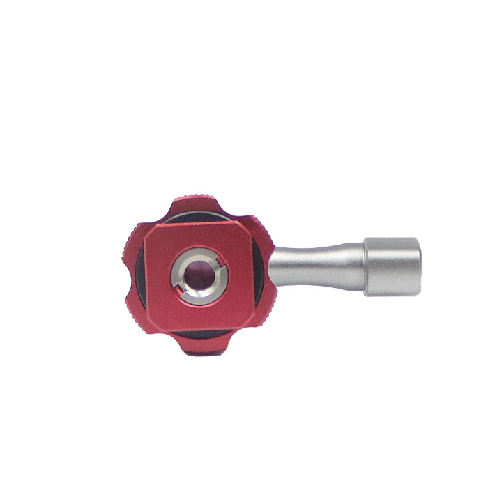 Aluminum Alloy Universal Cold Shoe Adapter Camera Mounting Bracket Holder 1/4 Thread Hole for GoPro10/9/8 for Dji Action 2
