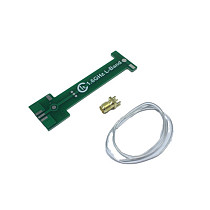 1.6G Four-Arm Helical Antenna 4‑Arm Relay Antenna PCB Quadrifilar Antennas with SMA Male Connector for Outdoor Laboratory Tools