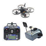 DIY Mobula6 Mobula7 1S Flight Controller CineWhoop RC Quadcopter With Camera Flysky T-pro Transmitter FPV Goggles