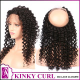 360 Kinky Curl Lace Closure