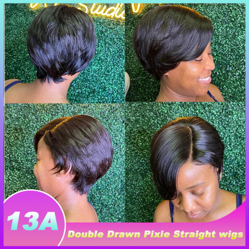 Straight pixie cheap
