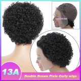 13A Curly Pixie Cut Wig