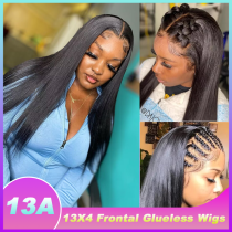 13A Brazilian Glueless Full Frontal Wigs