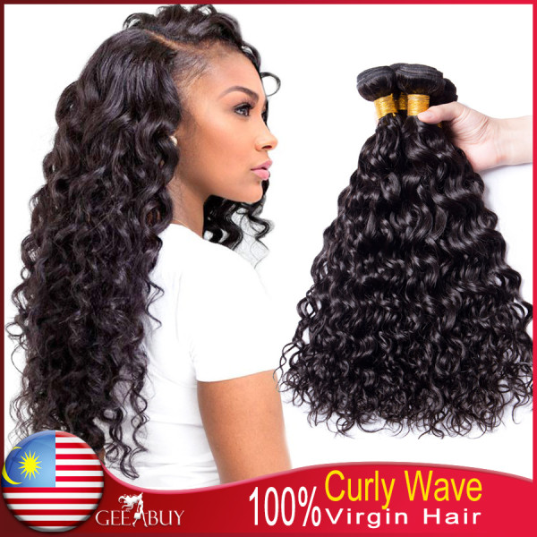 12A 100% Virgin Malaysian Curly Wave Hair 300g