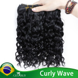 10A Curly Wave Short Hair 8Inch-10Inch 3bundles（300g）