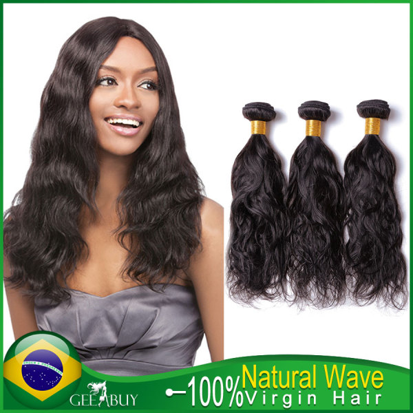 12A 100% Virgin Brazilian Natural Wave Hair 6bundles 300g