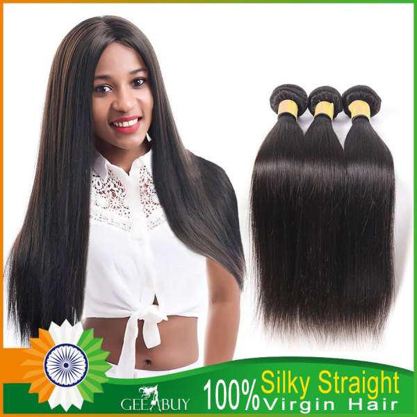12A 100% Virgin Indian Silky Straight Hair 300g