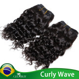 10A Curly Wave Short Hair 8Inch-10Inch 3bundles（300g）