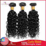 12A 100% Virgin Malaysian Curly Wave Hair 300g