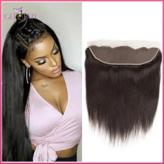 Full Frontal Ear to Ear Straight Lace Closure
