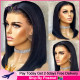 Frontal Lace Wig Straight 14Inch 13x1 Tpart (H512) 30% Laybuy