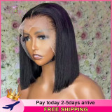 12Inch Beatuful T part Frontal Lace Wig Straight（H511) 30% Laybuy