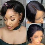 13A Brazilian Hair Pixiel cut straight Frontal Wig Already Done Wig for Women Only R999
