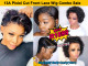 Combo Sale 13A short Pixiel Cut Straight(13x4)+ Curly(13x1)Glueless Frontal Lace Wig Brazilian Hair
