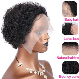 13A Glueless Pixie Curly Wig-13x1 Frontal Lace