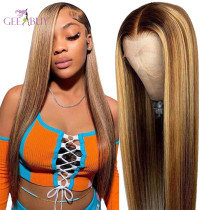 13A Glueless 13x4 Full Frontal Lace Wig -Straight(12in-22in) P4/27#