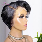 13A Glueless Pixie Straight Wig-13x4 Full Frontal