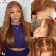 Color Wig 13A Glueless 13x4 Full Frontal Lace Wig-Straight