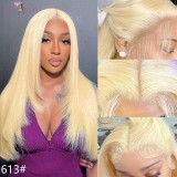 Color Wig 13A Glueless 13x4 Full Frontal Lace Wig-Straight