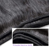 13A Straight 4 Bundles Total 200g with Midway Closure(2x6)
