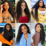 13A Deep Wave 4 Bundles Total 200g With Ear Closure(13x4)