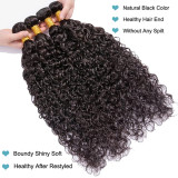 13A Curly Wave 4 Bundles Total 200g Weave Bundles Human Hair