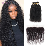 13A Curly Wave 4 Bundles Total 200g With Ear Closure(13x4)
