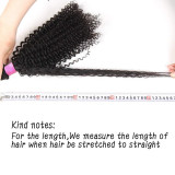 13A Kinky Curl 4 Bundles Total 200g Weave Bundles Human Hair