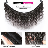 13A Body Wave 4 Bundles Total 200g With Midway Closure(4x4x1)