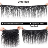 13A Curly Wave 4 Bundles Total 200g Weave Bundles Human Hair