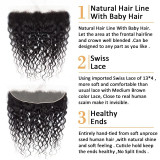 13A Curly Wave 4 Bundles Total 200g With Ear Closure(13x4)
