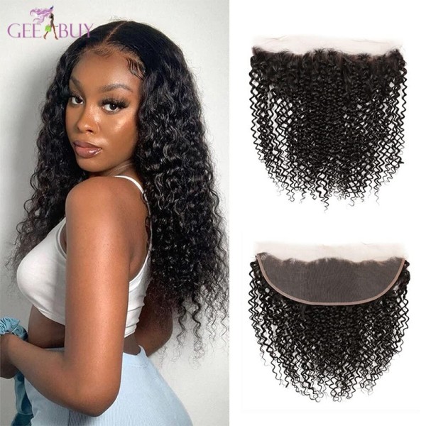 Curly Ear Full Frontal Closure 13x4-Curly