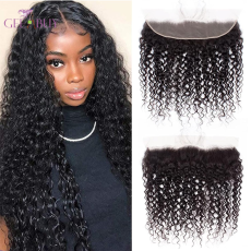 13A Kinky Curl-13x4 Full Frontal Lace Closure