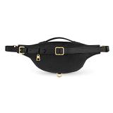 Louis Vuitton Monogram Empreinte Leather Bumbag Handbag Black  M44812