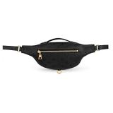 Louis Vuitton Monogram Empreinte Leather Bumbag Handbag Black  M44812
