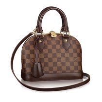 Louis Vuitton Damier Alma BB Cross Body Handbag Article: N41221