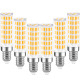 E14 LED Light Bulb 900Lm, 10W Equivalent 100W Incandescent 3000K Warm White AC100-265V, Non-Dimmable Small Edison Screw LED Chandelier Bulb for Living Room, Office, Kitchen& Bathroom, 6 Pack