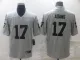 Men's Las Vegas Raiders #17 Davante Adams Grey Inverted Legend Limited Jersey